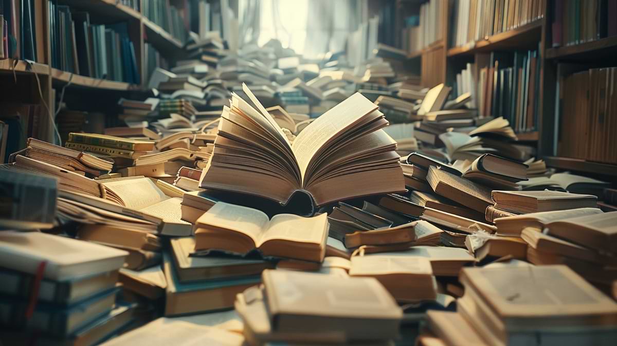 bücher flut haufen aus bibliothek.jpg