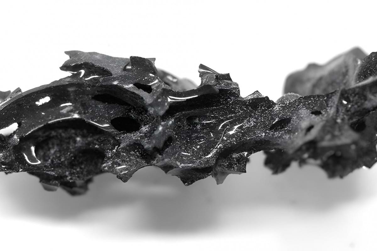 Human brain turned to glass by ash cloud from Vesuvius.jpg