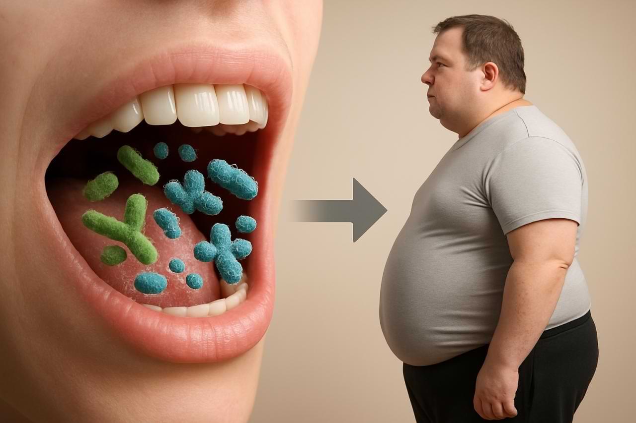 Oral bacteria may signal metabolic health and even contribute to obesity.jpg
