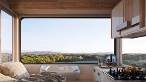 futuristisches tinyhaus bad küche schlafen in einem raum.jpg