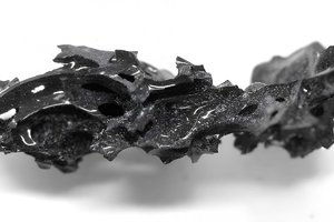 Human brain turned to glass by ash cloud from Vesuvius.jpg